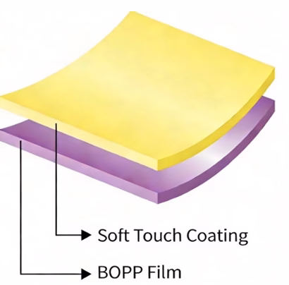 BOPP Soft Touch Matt Film Keyful-BOPP-ST-M