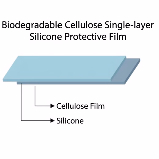 Production and Application of Cellulose Silicone Protective Film